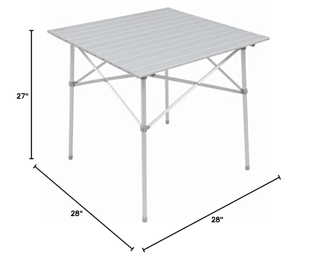 Aluminum Roll-Top Camp Table R872823