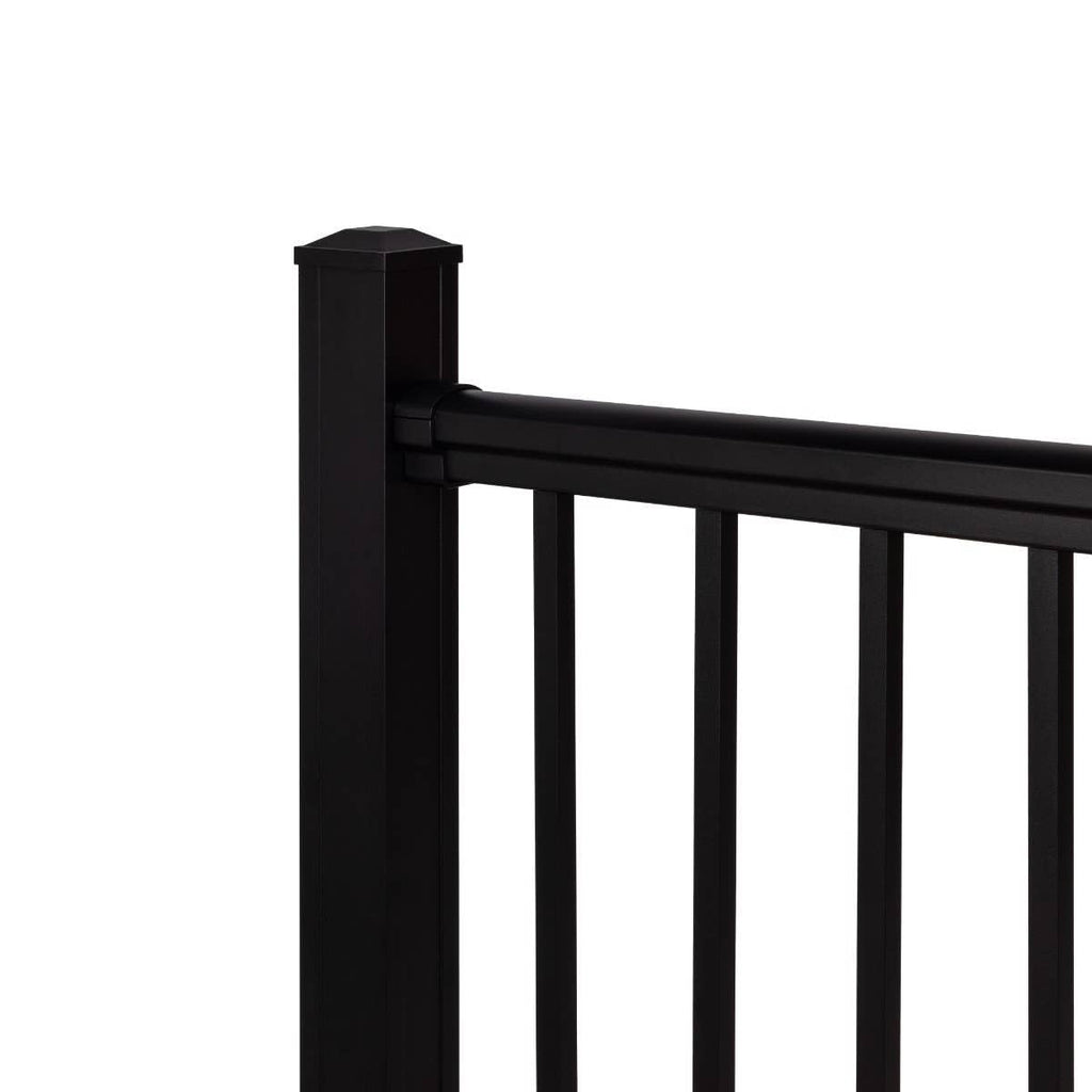 Black 6-Ft x 36-in Aluminum Deck Railing Kit M2800