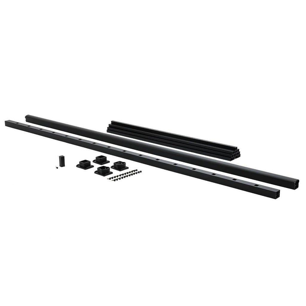 Black 6-Ft x 36-in Aluminum Deck Railing Kit M2800