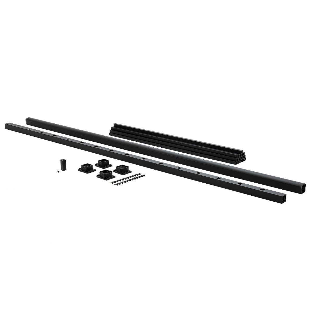 Black 6-Ft x 36-in Aluminum Deck Railing Kit M2800