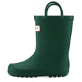 Toddler Rubber Waterproof Rain Boots with Handle A460241