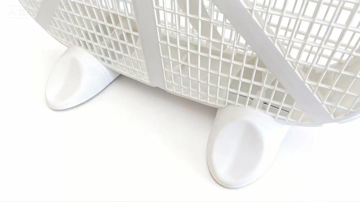 3-Speed Box Fan with Carry Handle, 5 Blades, 20-Inch, White T3012