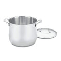 Stainless 12-Quart Stockpot with Glass Cover V86261