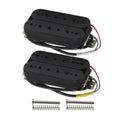 Alnico 5 Electric Guitar Humbucker Pickup Set Black A421