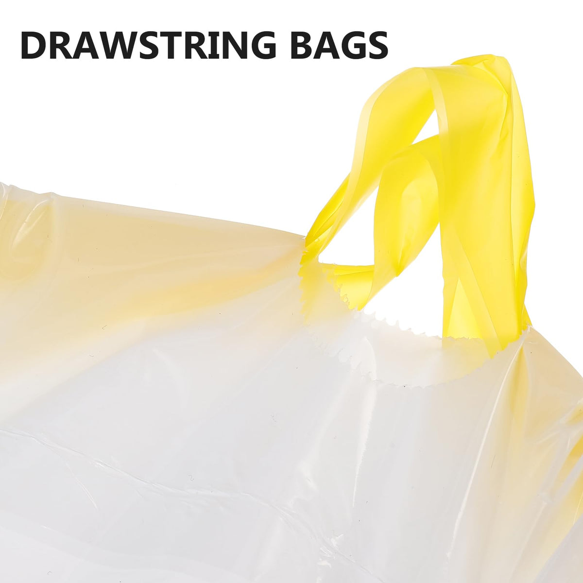 Disposable Drawstring Waterproof Cat Litter Bags S1875