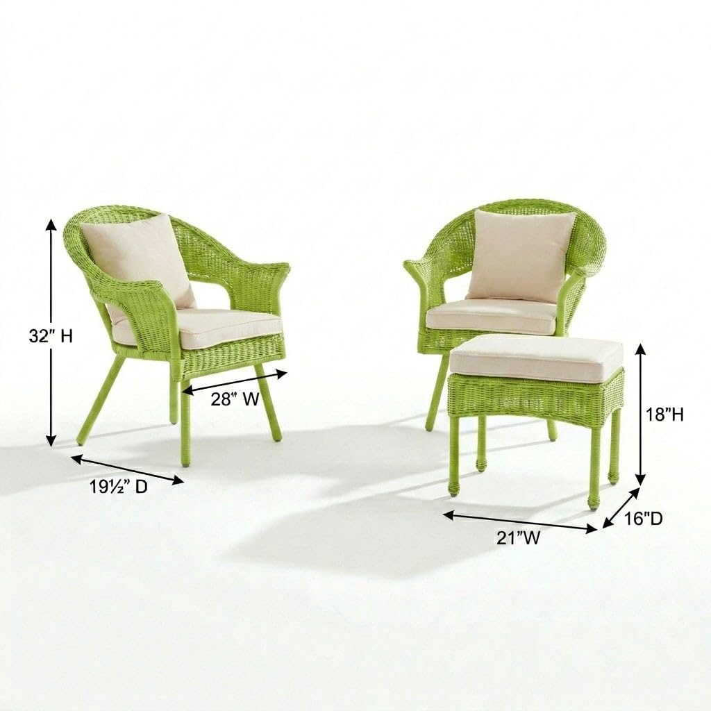 Hand-Woven Resin Wicker Stacking Chair Y491