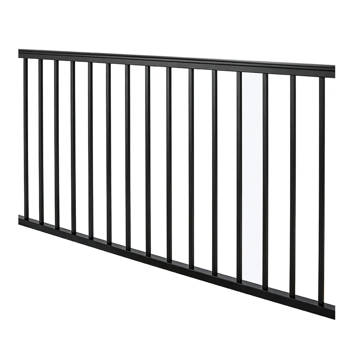 Black 6-Ft x 36-in Aluminum Deck Railing Kit M2800