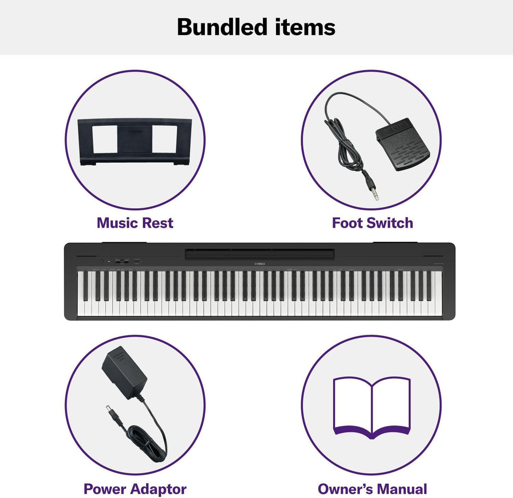 88-Key Digital Piano with Weighted Keys X5088