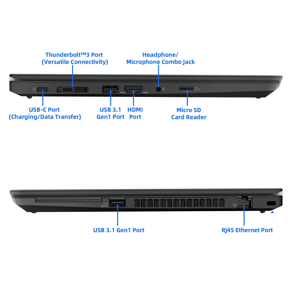 14-inch FHD Intel Core i7 16 GB RAM 512 GB SSD Windows 11 Pro Laptop U2851