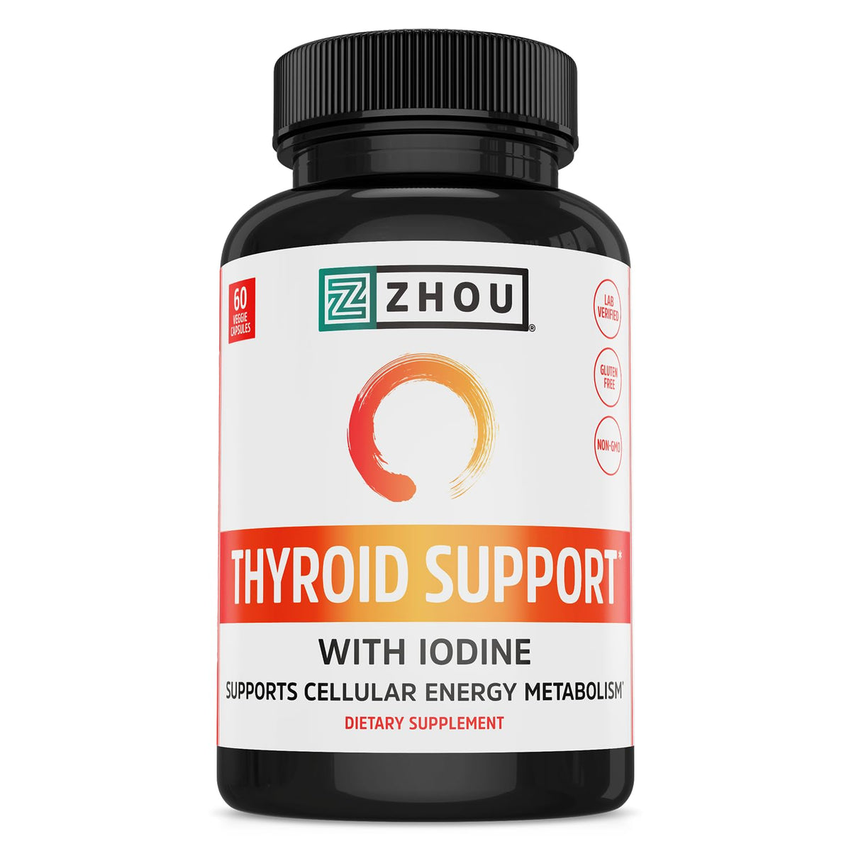 Thyroid Support Supplement 60 Veggie Capsules U924
