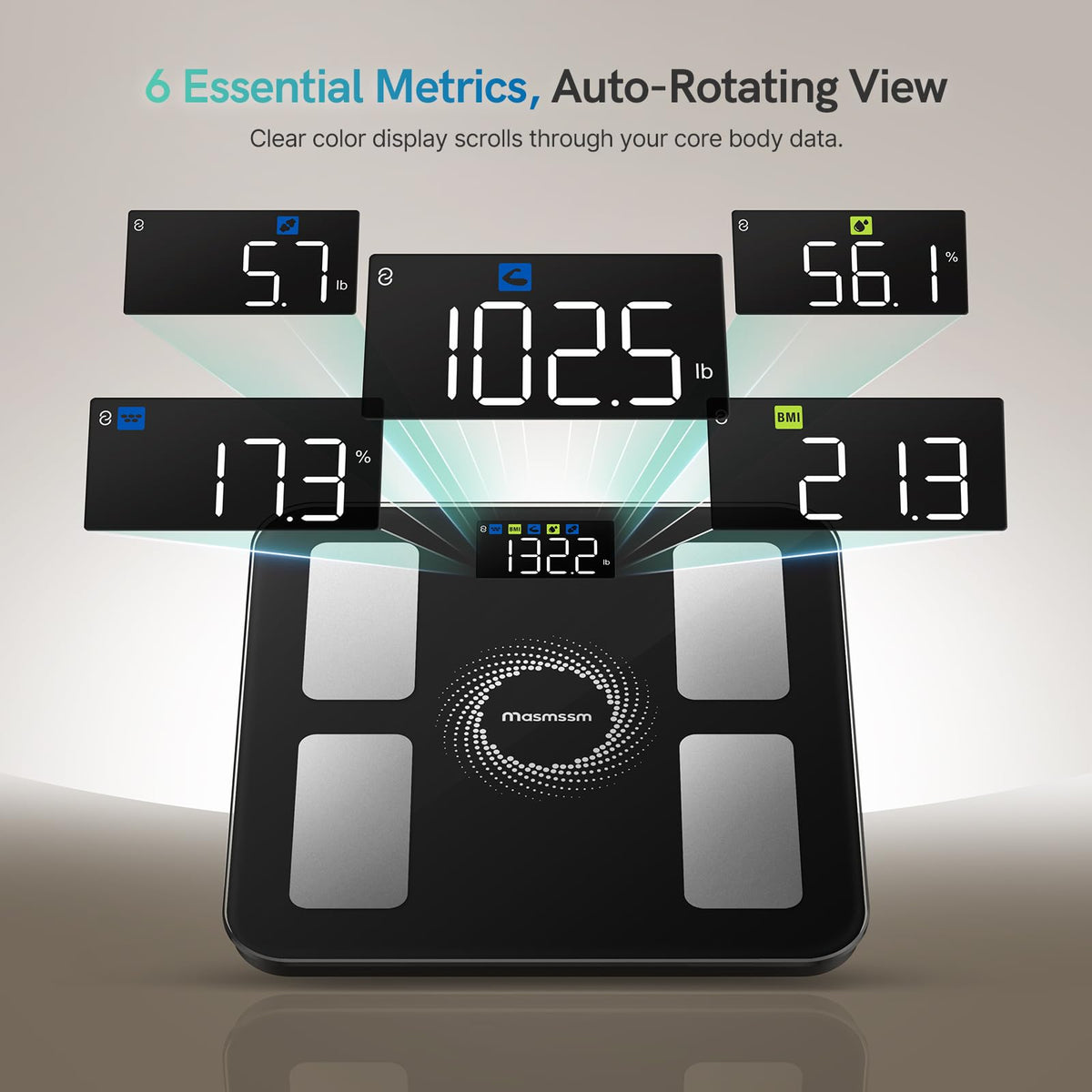 Smart Scale for Body Weight, BMI & Body Fat X317