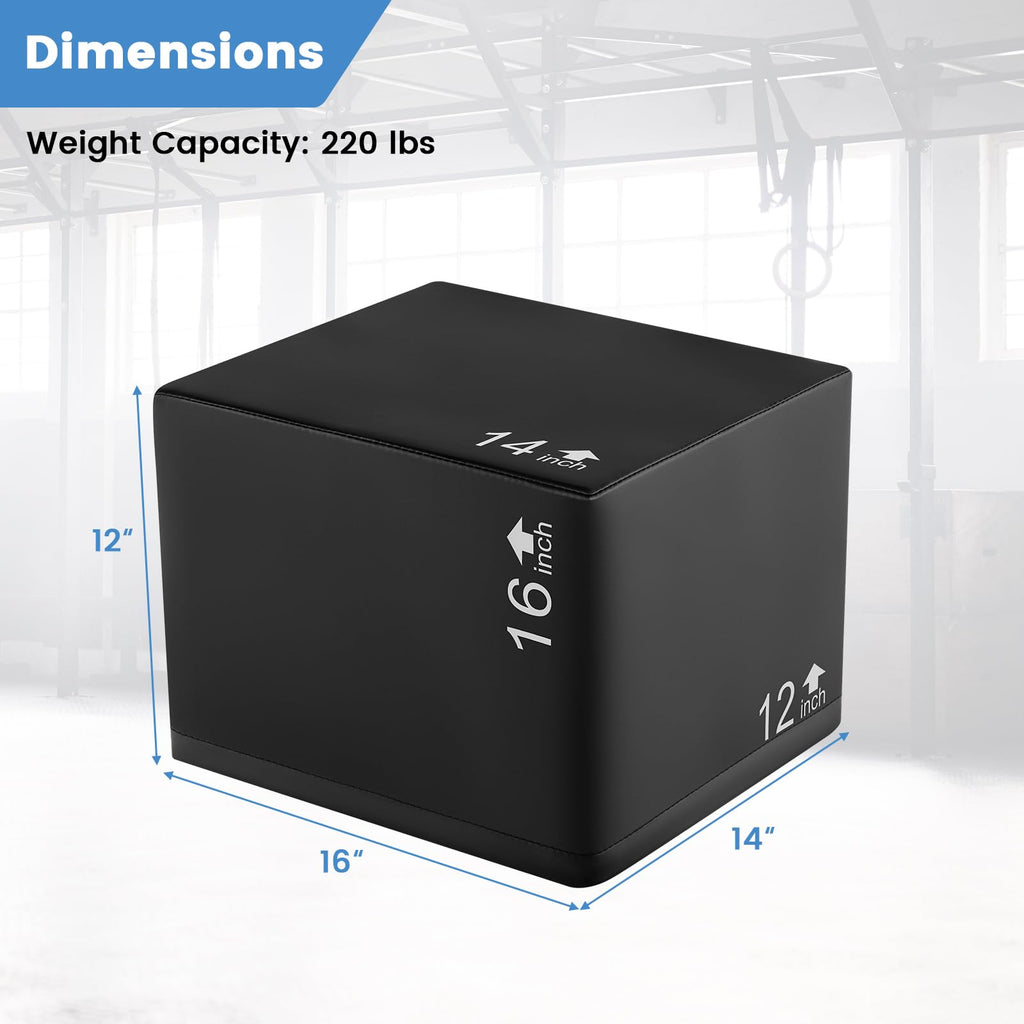 3 in 1 Foam Plyometric Jump Box X3326
