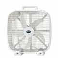 3-Speed Box Fan with Carry Handle, 5 Blades, 20-Inch, White T3012