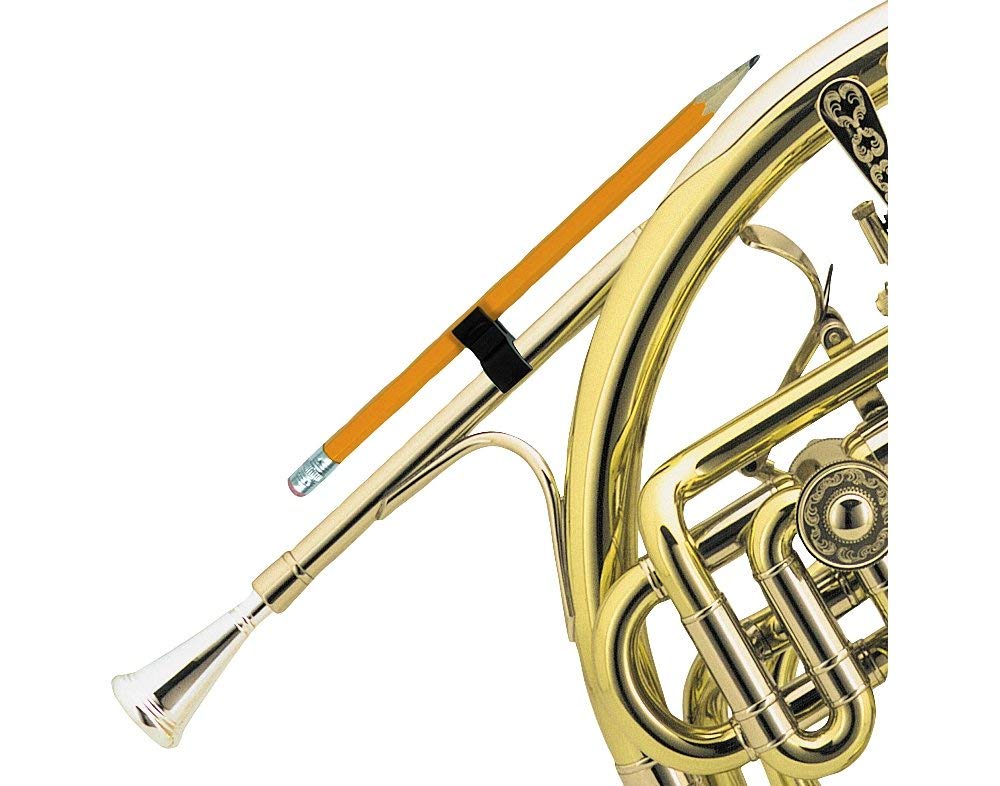 Black Brass Instrument Pen Clip 10pcs D656484
