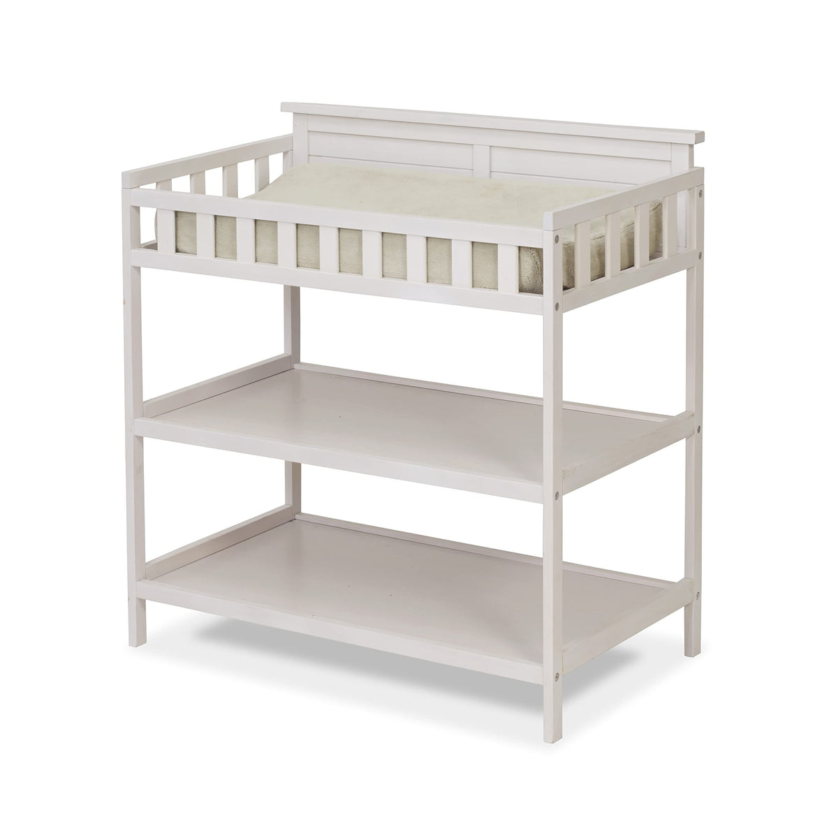 White Changing Table and Changing Pad E935299