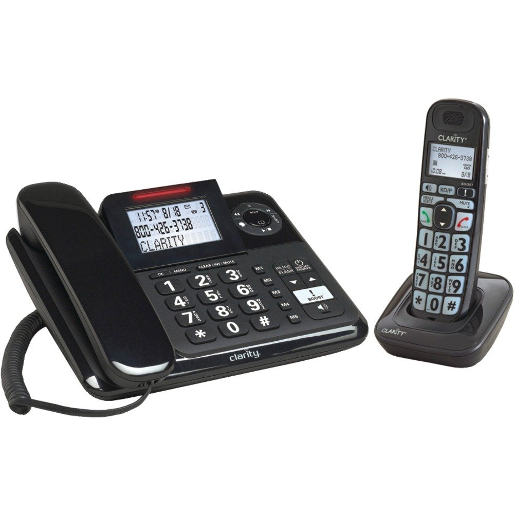 Corded & Cordless Phone System with Digital Answering System S931835