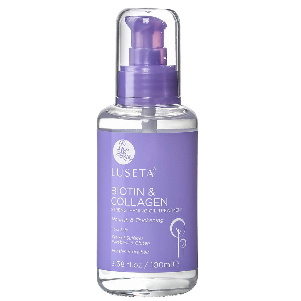 Curly Hair Shampoo and Conditioner Set with Biotin Hair Oil U18722