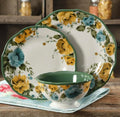 12-Piece Floral Ceramic Dinnerware Set F312981