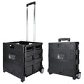 Portable Tools Carrier with Telescopic Handle, 80 Lb. Load Capacity, Black B19511