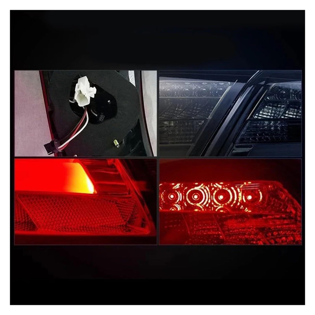 12V LED Tail Lights 2PCS Smoke Y9981