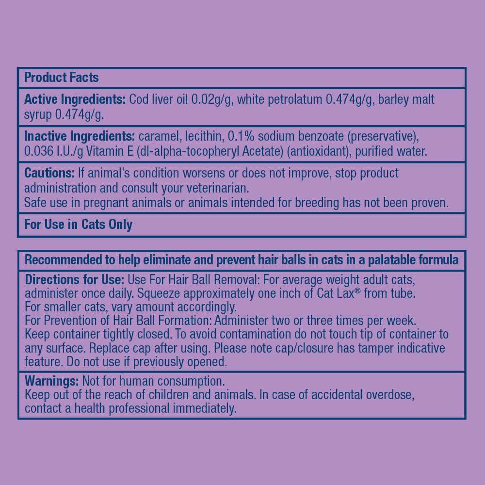 2 oz Hairball Elimination and Prevention for Cats C47776
