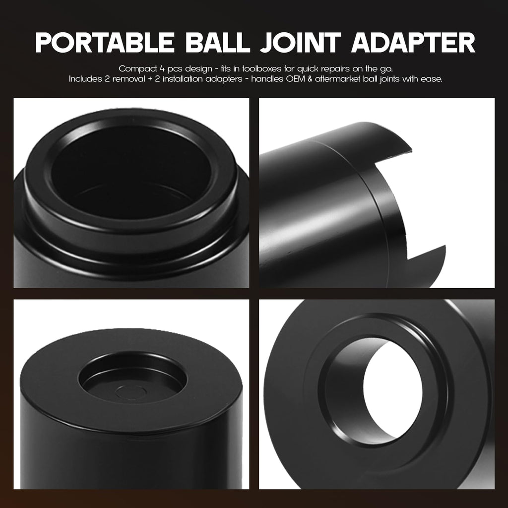 4PCS Ball Joint Service Adapter Set Q238