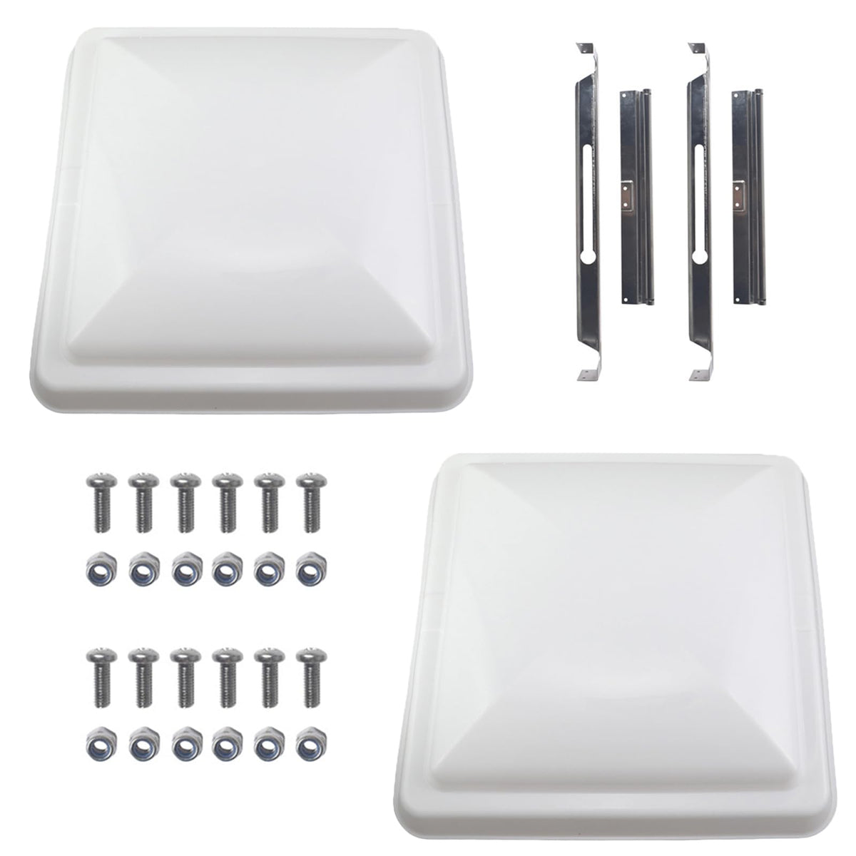 14"x14" RV Roof Vent Cover, 2-Pack V37622