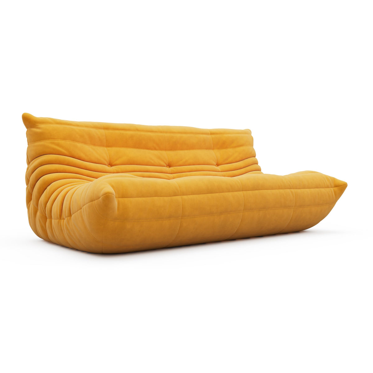 3-Seater Memory Foam Suede Bean Bag Chair Q355967