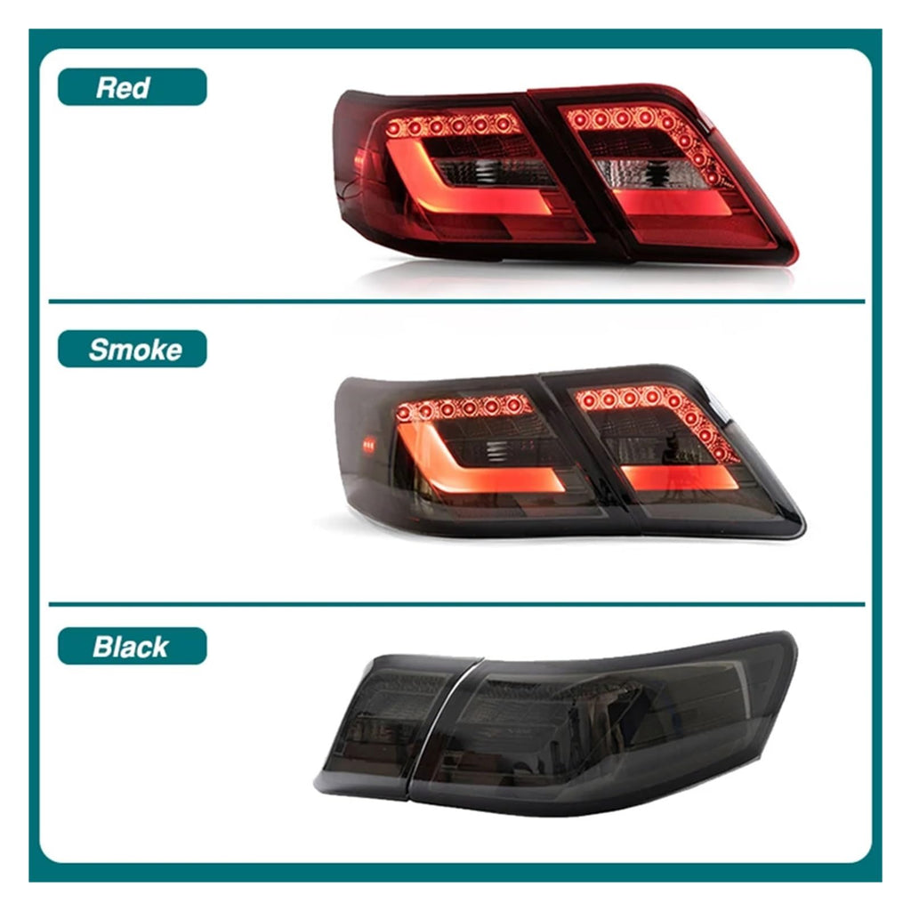 12V LED Tail Lights 2PCS Smoke Y9981