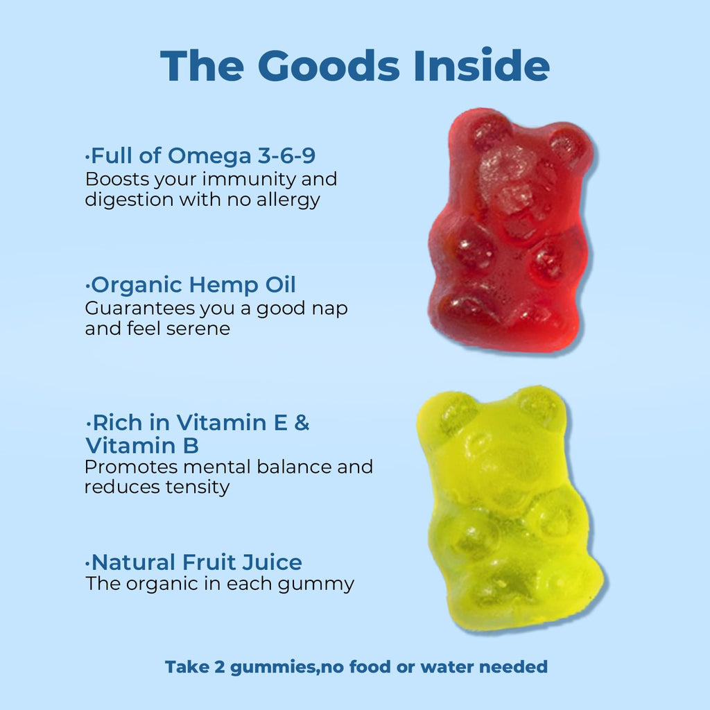 Hemp Gummies Extra Strength Natural Hemp Oil Extract U75414