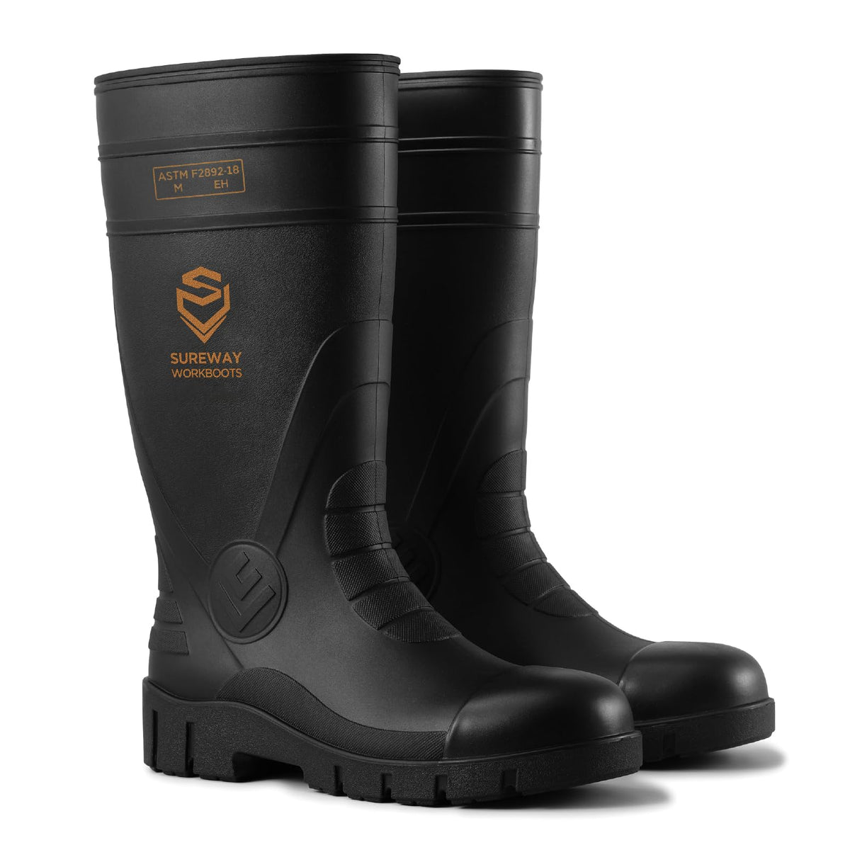 PVC Waterproof Knee-High Work Boots K7258