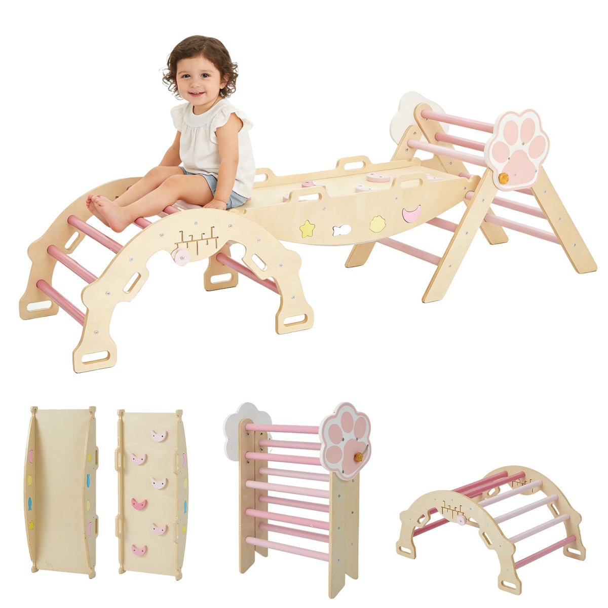 7-in-1 Triangle Climbing Set J177657