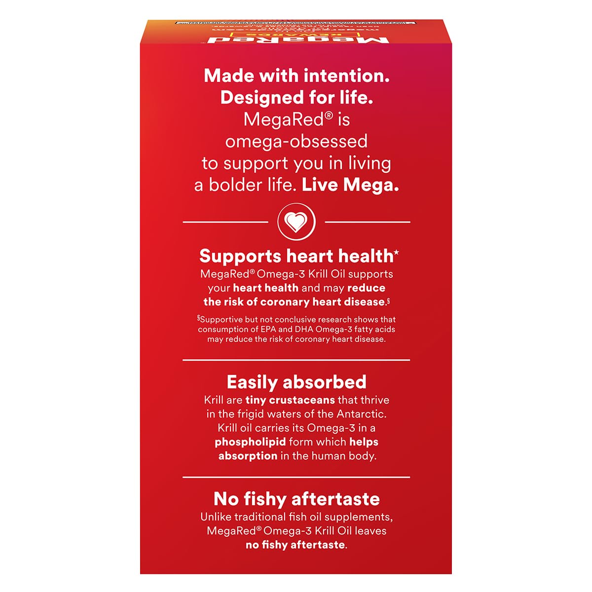500mg Omega-3 Krill Oil Softgels 80 Count 2 Pack C42935