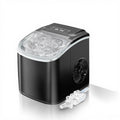 Black Portable Countertop Ice Maker with Scoop & Basket O863