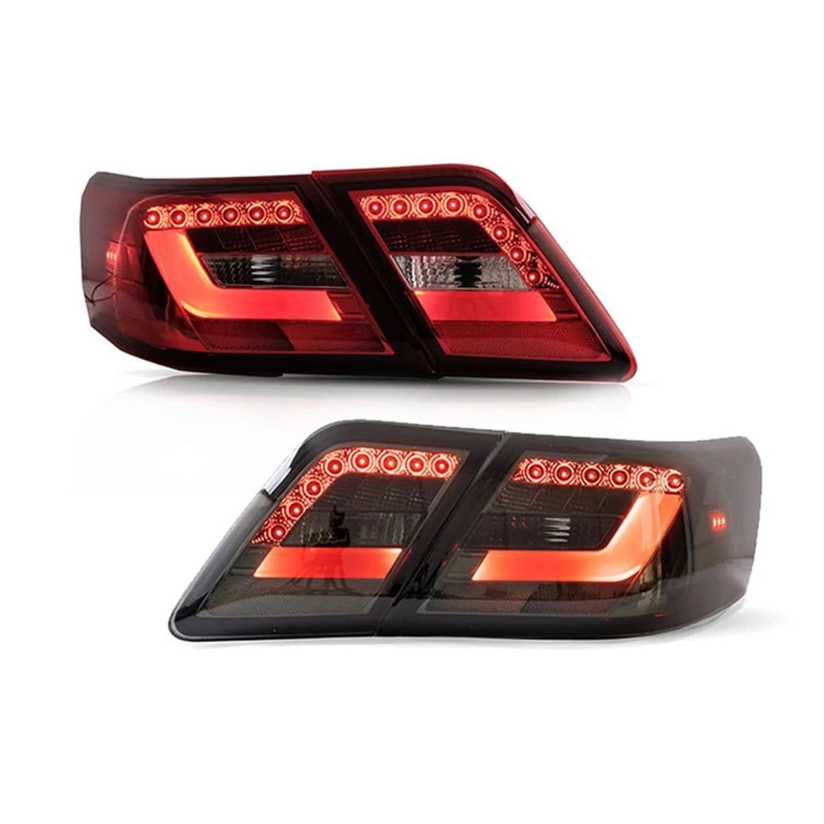12V LED Tail Lights 2PCS Smoke Y9981