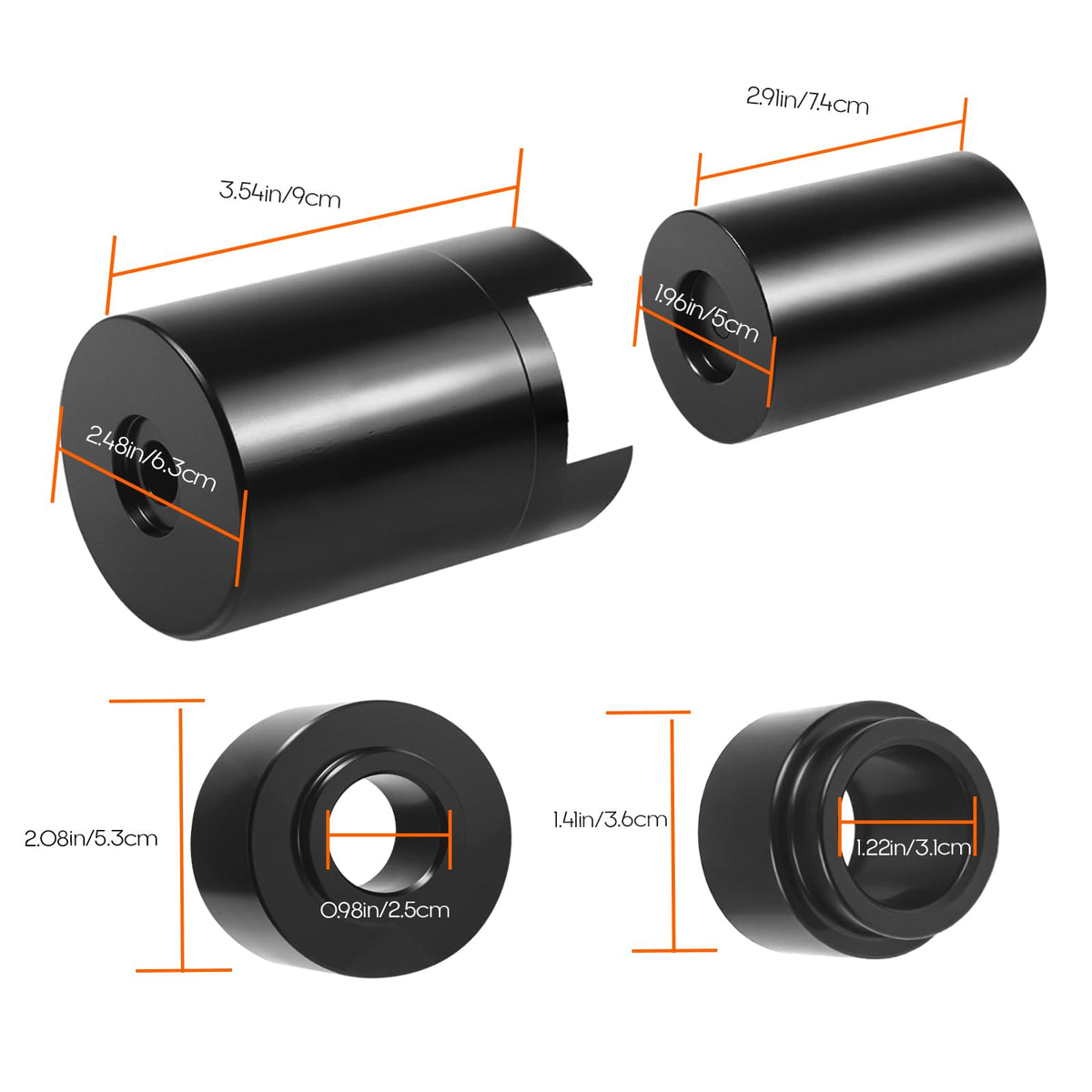4PCS Ball Joint Service Adapter Set Q238