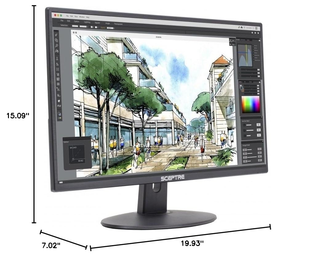 22 Inch LED Monitor 1080p 75Hz H4329