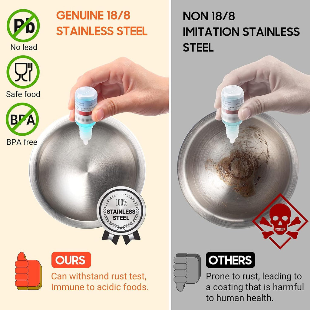 18/8 Stainless Steel Mortar and Pestle X2199