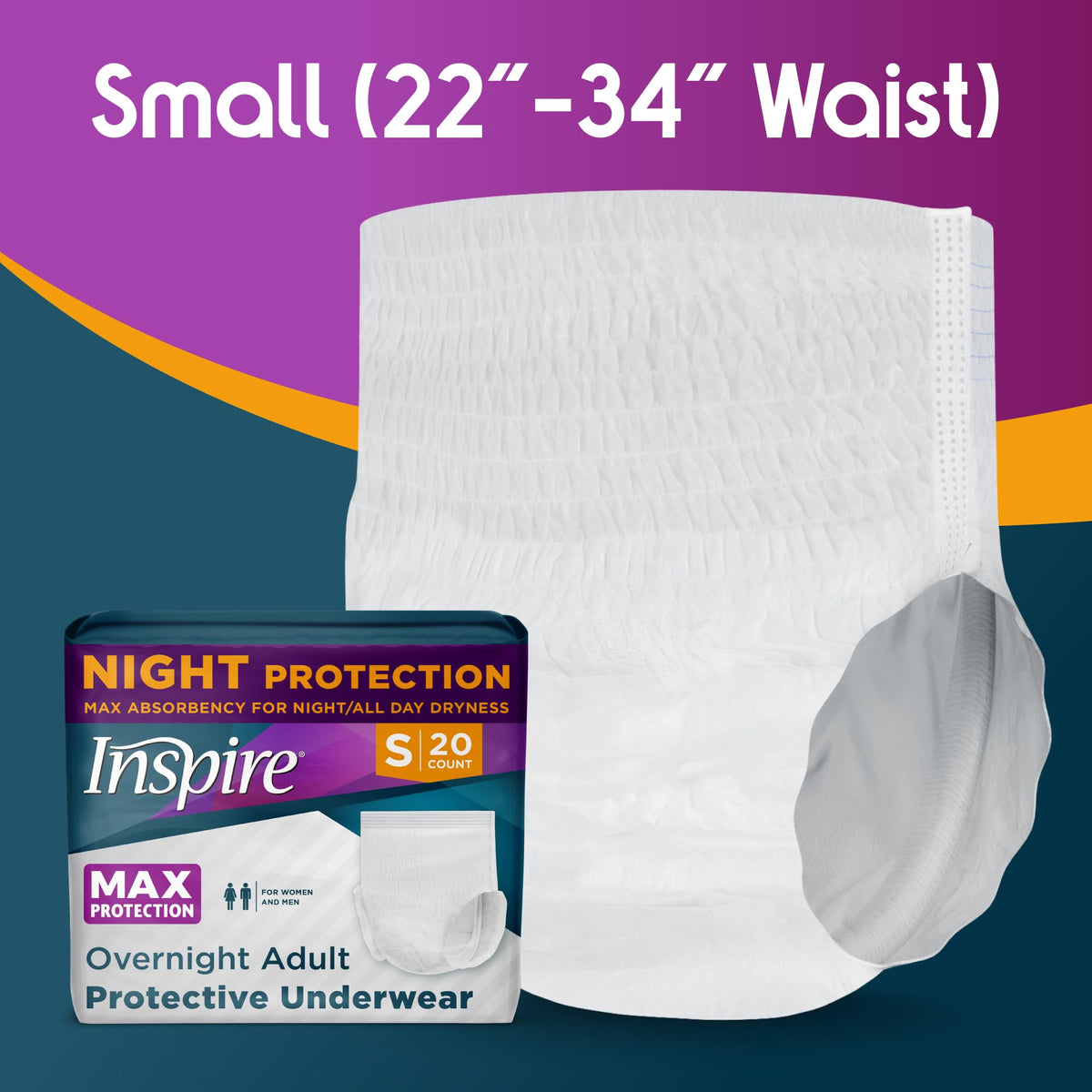 Adult Diapers Max Absorbency Leak Proof Incontinence Underwear E917832