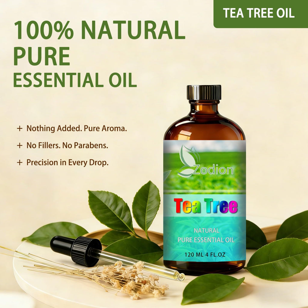 Lavender and Tea Tree Essential Oil 4 Fl Oz E792386