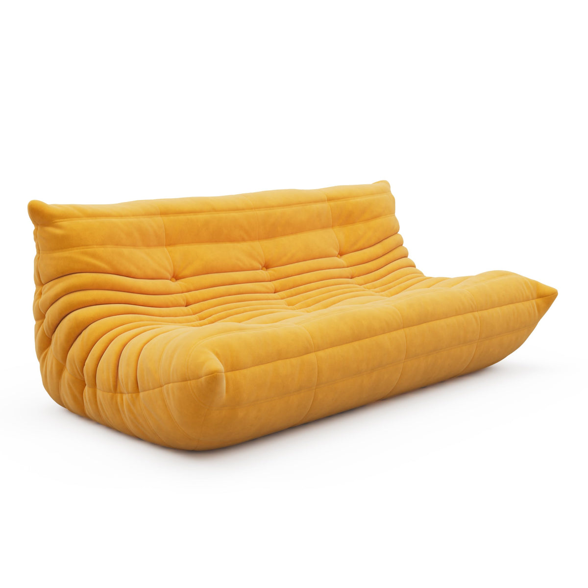 3-Seater Memory Foam Suede Bean Bag Chair Q355967