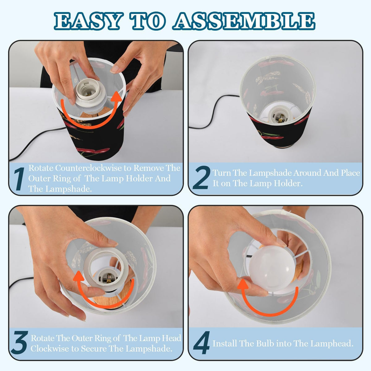 Bedside Table Lamp with USB Q134275