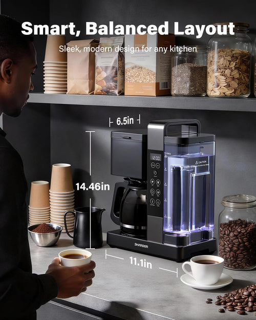 10-Cup Programmable Drip Coffee Maker J11324