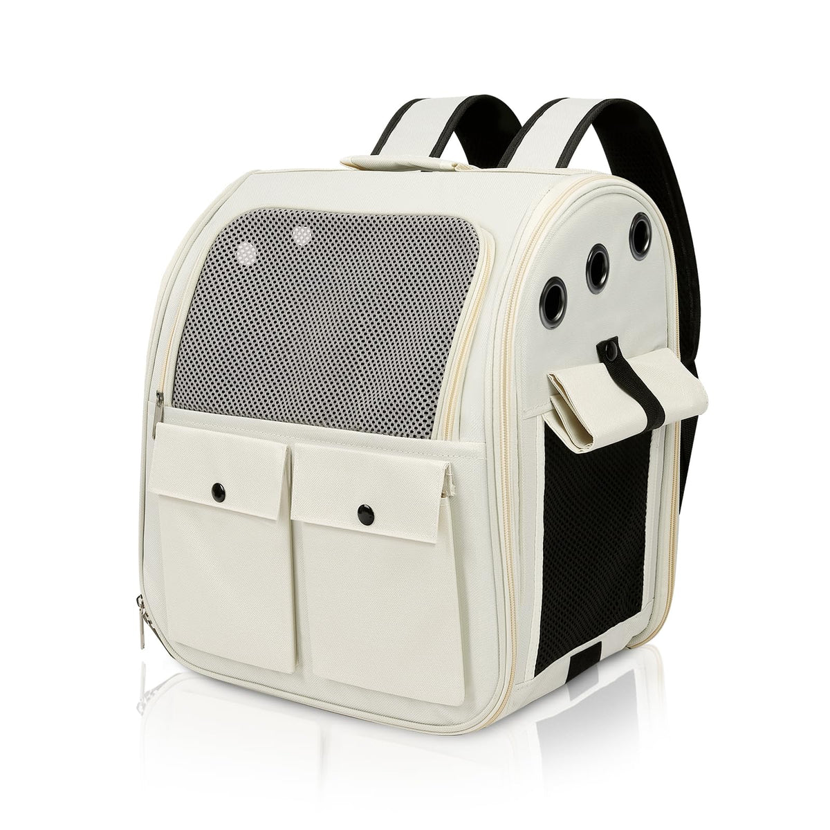 Ventilated Breathable Mesh Cat Carrier Backpack E358610