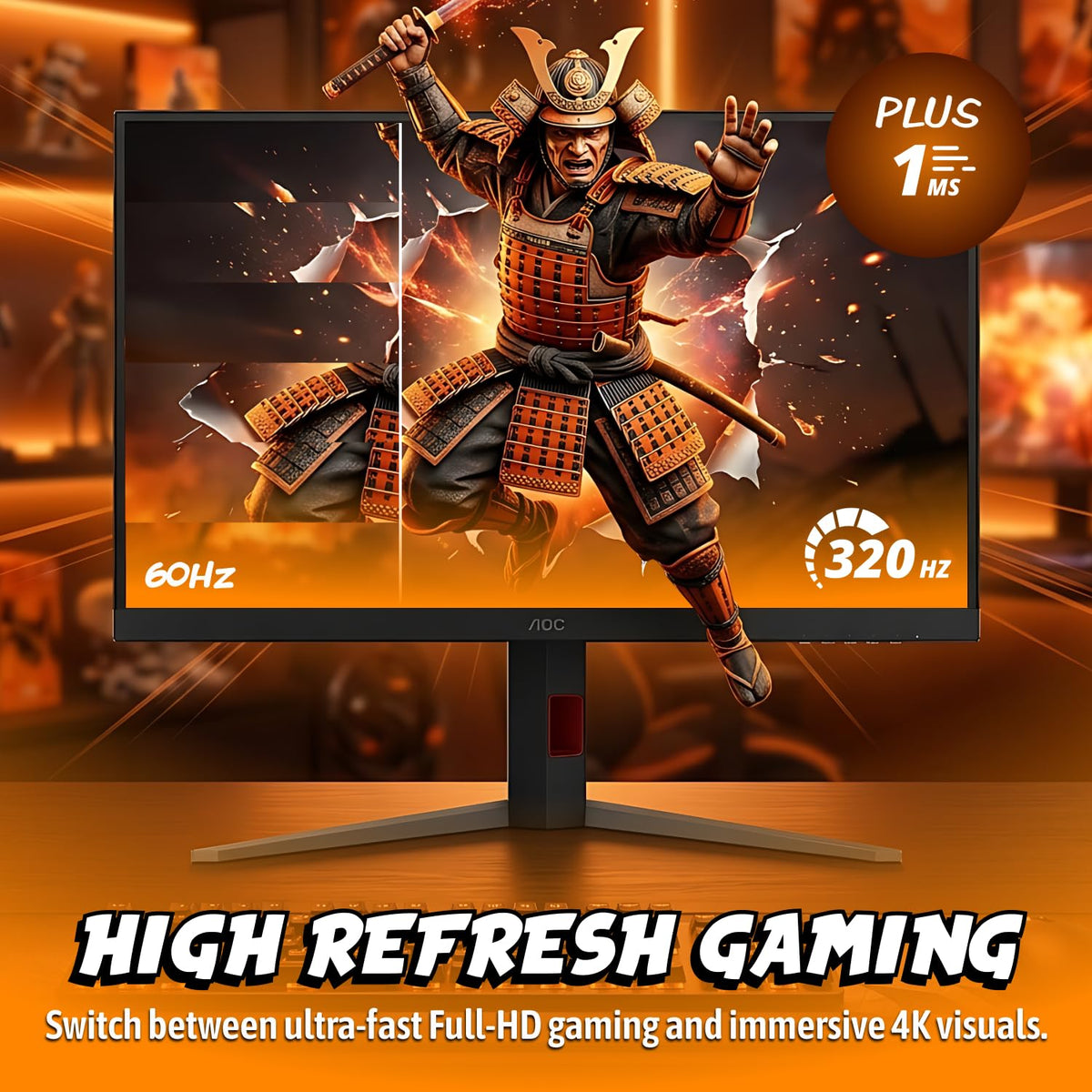 32" 4K IPS Gaming Monitor M934