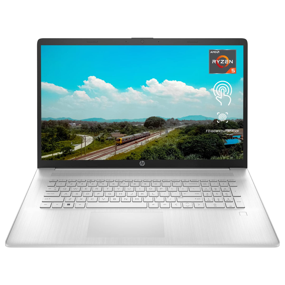 17.3'' Touchscreen Laptop AMD Ryzen 5 16GB RAM 512GB SSD 1TB HDD Silver D13920