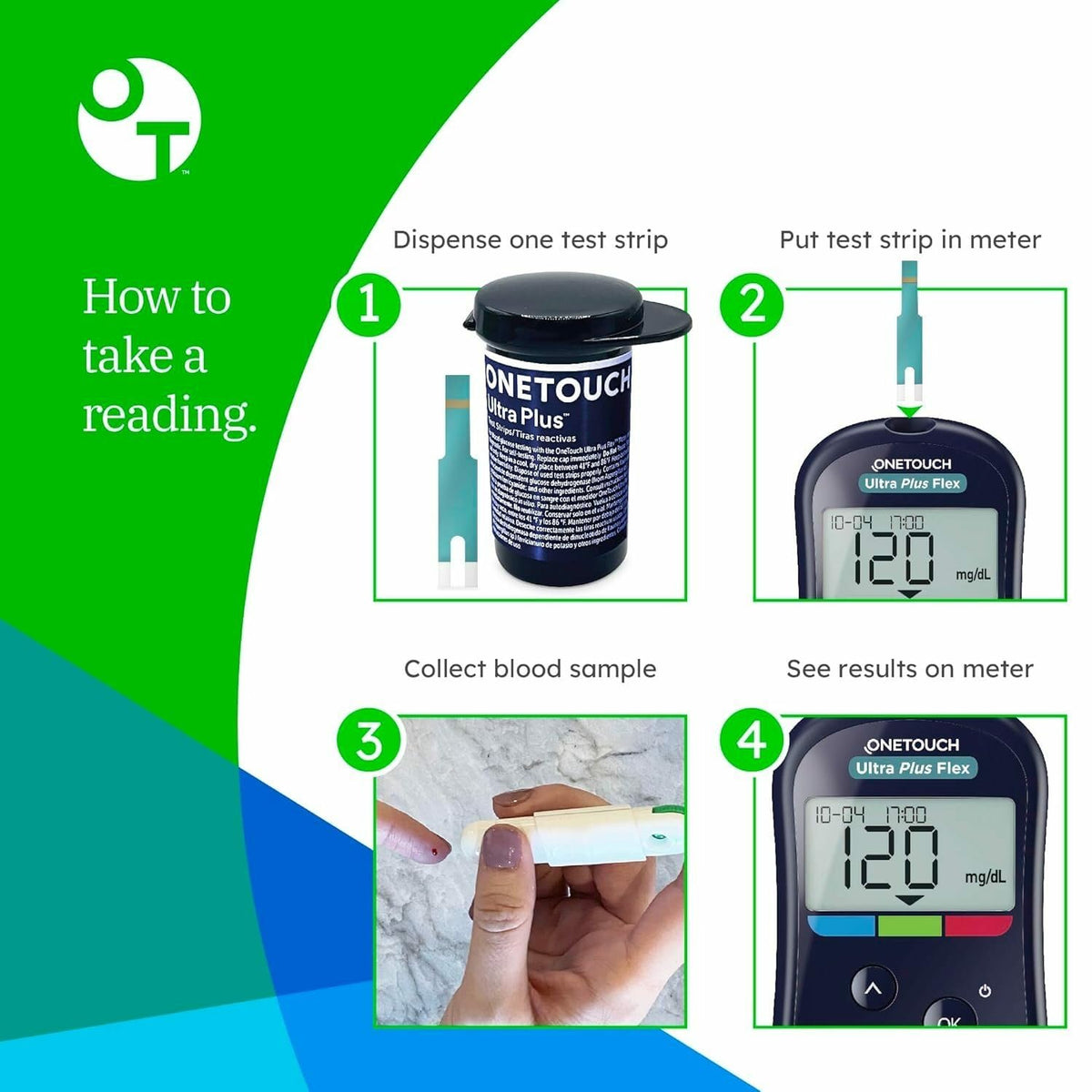Blood Glucose Test Kit with Meter, Strips, Lancets, Pouch N221
