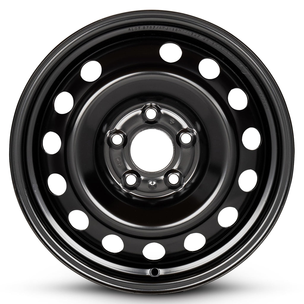 16 Inch Black Painted Steel Rim N410182