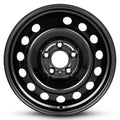 16 Inch Black Painted Steel Rim N410182