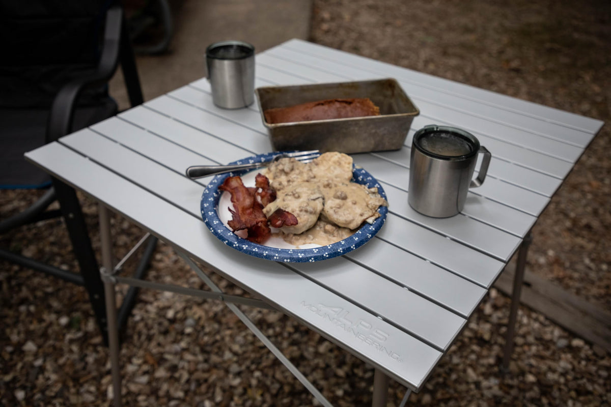 Aluminum Roll-Top Camp Table R872823